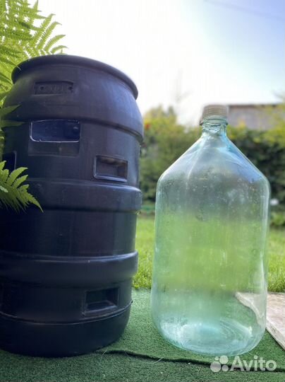 Бутыль 20л с тарой