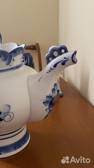 Чайник заварочный Гжель