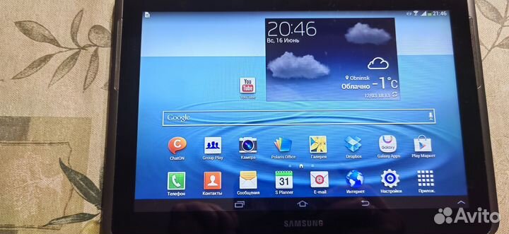 Планшет samsung gt-p 5100