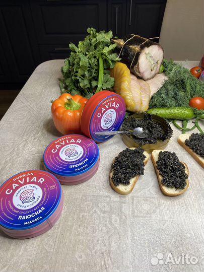 Черная икра 500 грамм