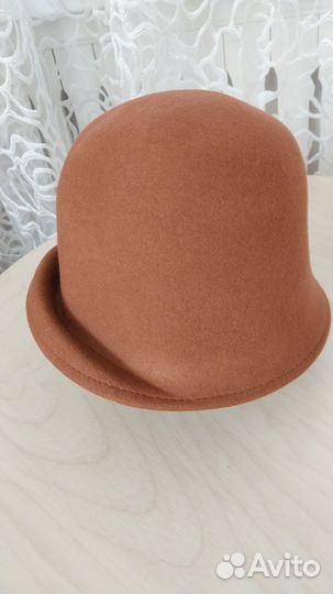 Женская шляпа фетровая, Мужская кепка с ушками