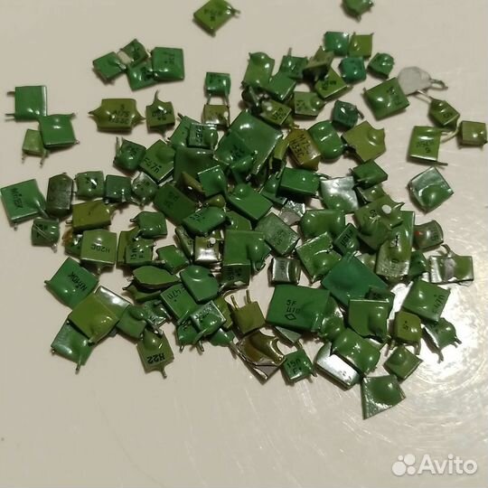 Конденсаторы км5 зеленые
