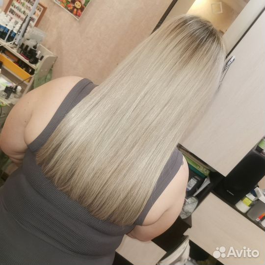 Наращивание, доноращивание, цветные пряди