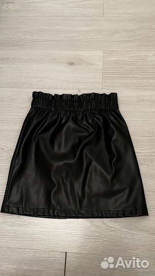 Кожаная юбка