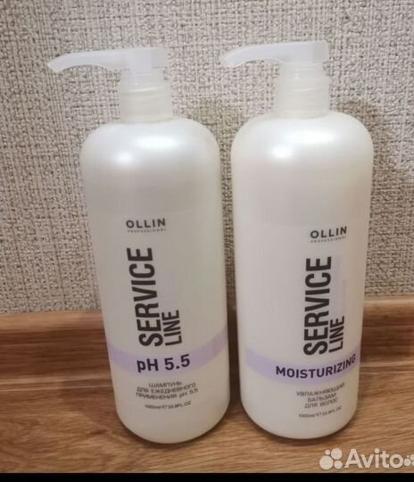 Шампунь и бальзам для волос Ollin Professional