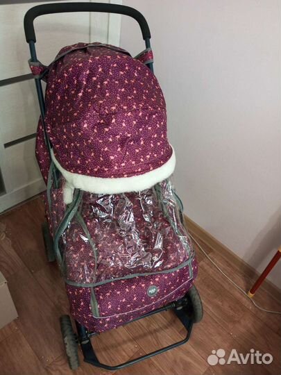 Коляска санки