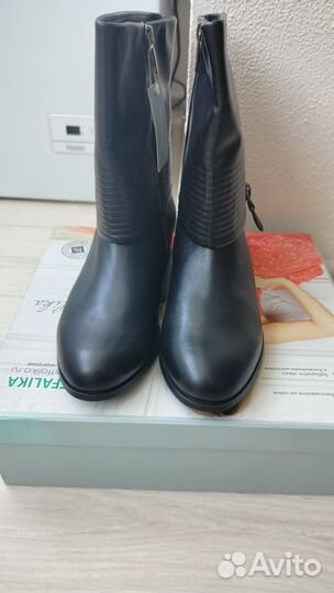 Сапоги женские натуральная кожа 40