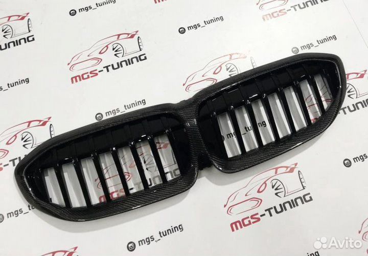Решетка радиатора BMW 3 G20 M-Perfomance карбон