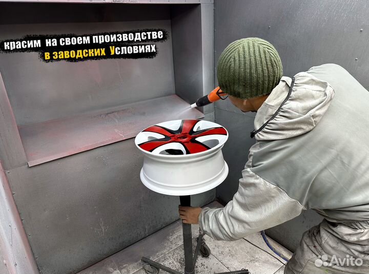 Порошковая покраска дисков суппортов и изделий