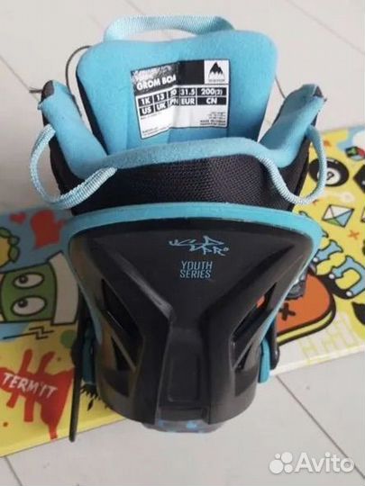 Комплект сноуборд и ботинки