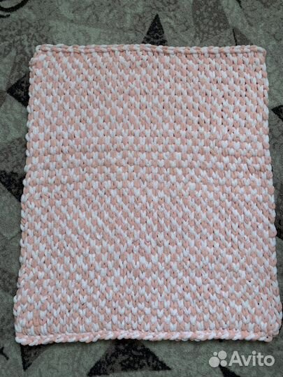 Плед из ализе пуффи