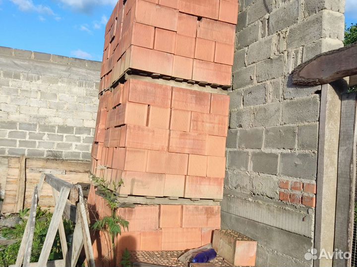 Кирпич красный блоки