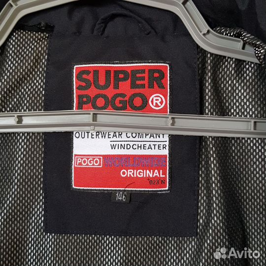Super pogo куртка демисезонная для мальчика 140