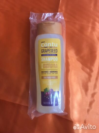 Безсульфатный шампунь cantu