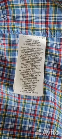 Ralph lauren рубашка 146