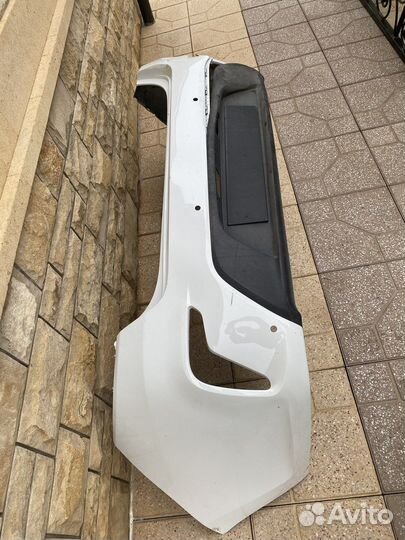 Бампер киа рио задний