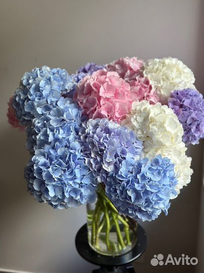 Букет из гортензий к 8 марта