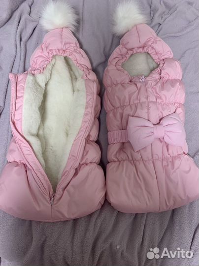 Конверт на выписку для близнецов весна осень