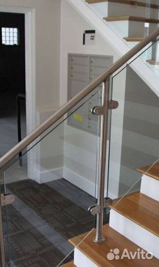 Перила из стекла