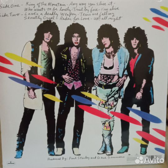 Виниловые пластинки kiss