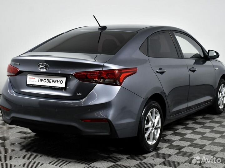 Hyundai Solaris 1.6 AT, 2019, 99 250 км