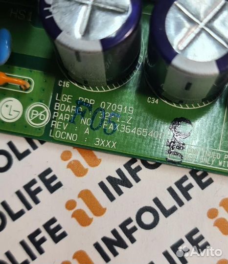 Плата EAX36465402 EBR36451801 TV daewoo DPP-32A2