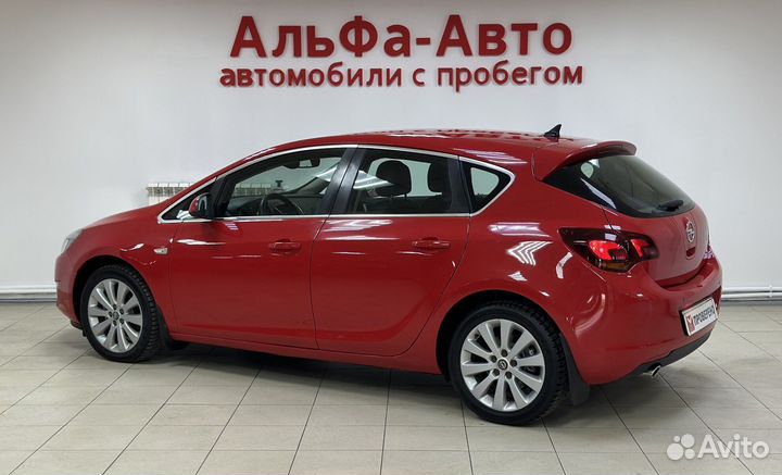 Opel Astra 1.6 AT, 2010, 107 000 км