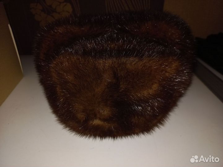 Шапка мужская норка 58,5