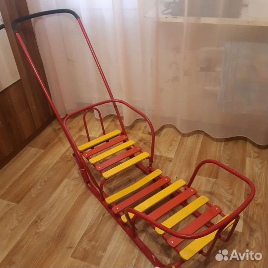 Санки двухместные