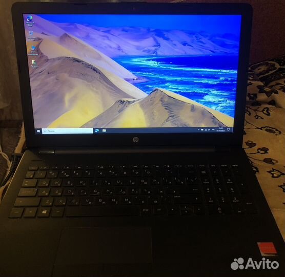 Ноутбук HP, диагональ 15,6'. RAM 16Gb, SSD 256