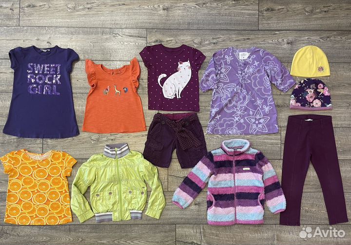 Вещи пакетом на девочку
