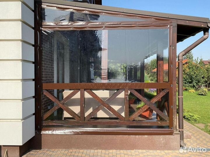 Мягкие окна для беседок и террас