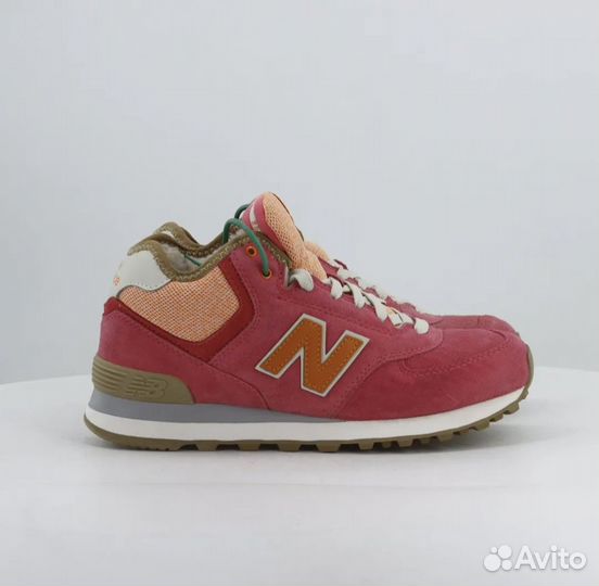 New Balance 574 Утеплённые (Pink Coral)