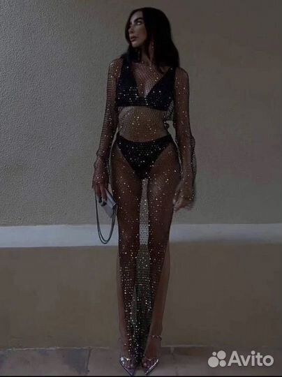 Платье-сетка (единый размер 42-46)