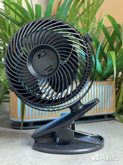 Вентилятор настольный мини черный YS-2260