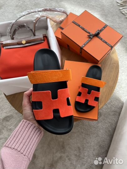 Шлепанцы Hermes Chypre