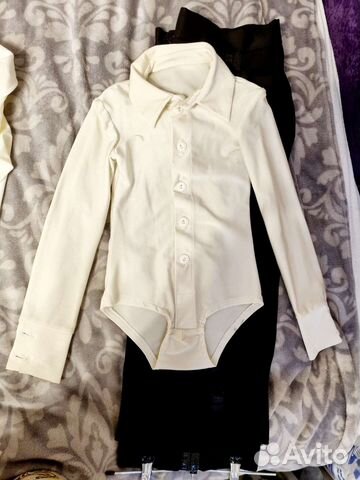 Боди - рубашка, брюки - комплект для танцев 116