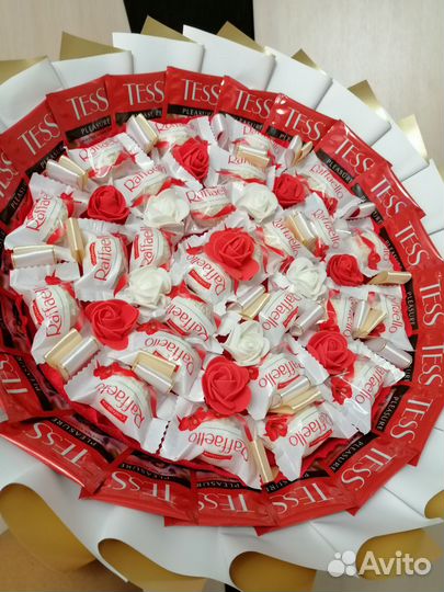 Сладкие букеты из конфет