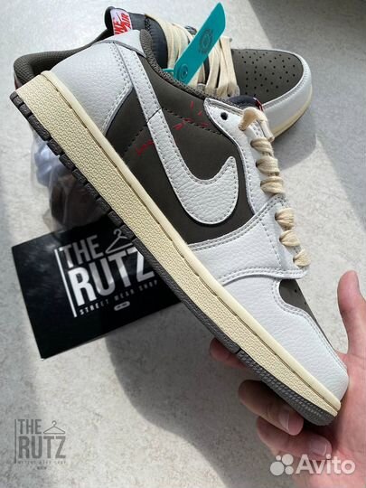 Кроссовки Nike air Jordan 1 Travis Scott Mocha