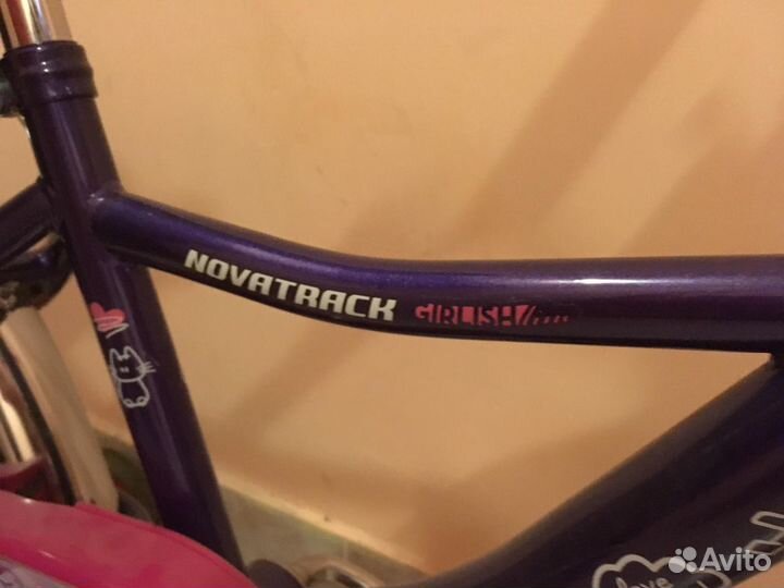 Детский велосипед Novatrack Little Girlzz