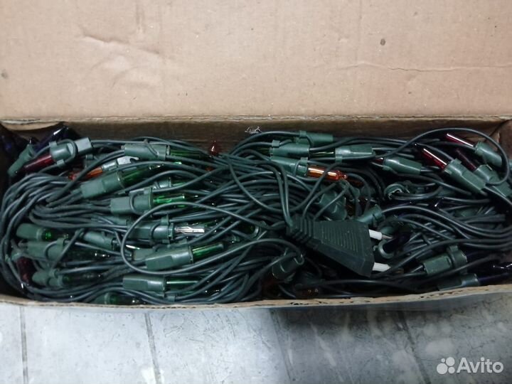 Гирлянда электрическая сетка, 320 ламп, 1,5 x 2,3м