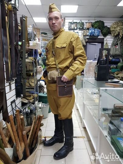 Амуниция СССР+ пилотка гост ВОВ СССР гимнастеркой