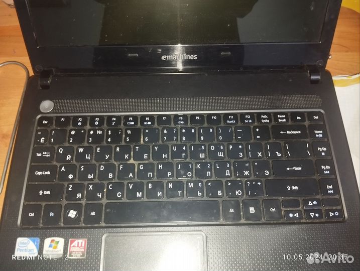 Ноутбук eMachinesD732ZG-P612G25Mikk