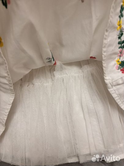 Платье на девочку 86р