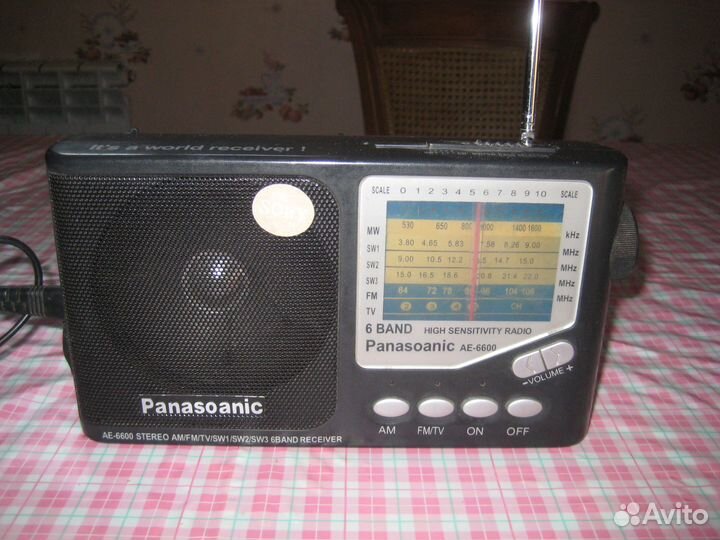 Бумбокс Панасоник, радиоприемник, радио