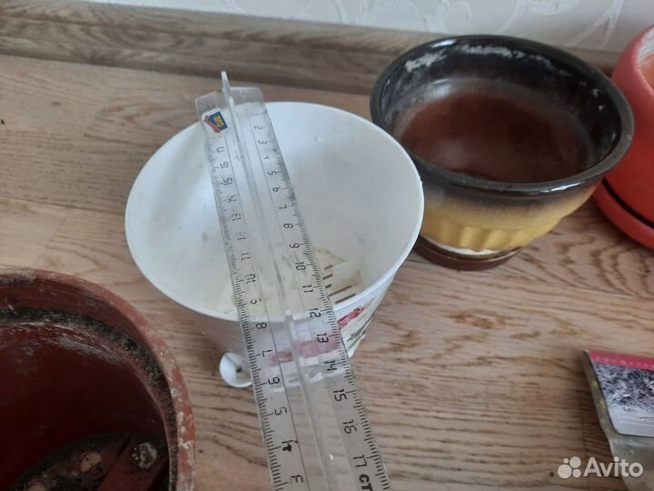 Горшок для цветов,мох