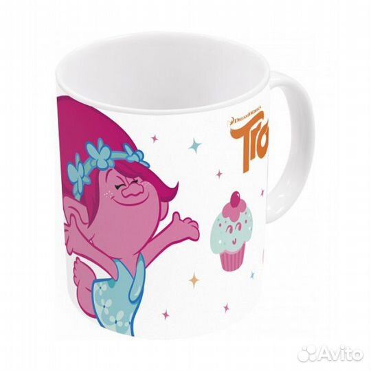 Кружка керамическая в подарочной упаковке Trolls