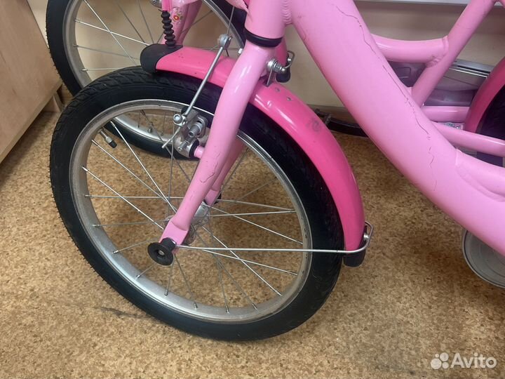Детский велосипед Pukky youke 18 розовый