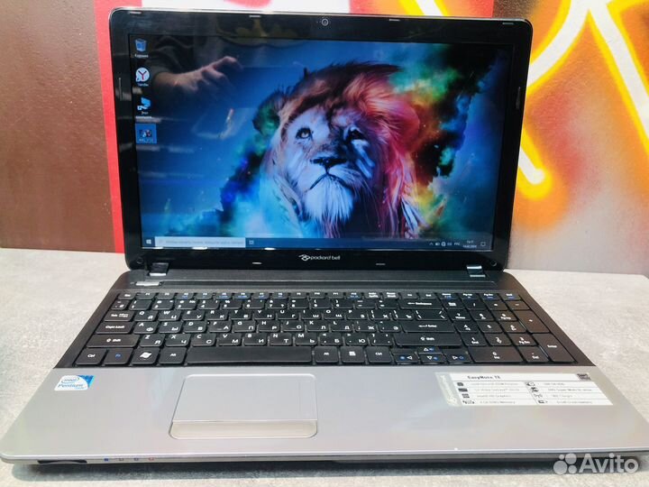 Packard Bell ente11CH/Pentium 2020M/ram 4gb/ssd
