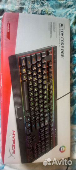 Клавиатура проводная HyperX Alloy Core RGB